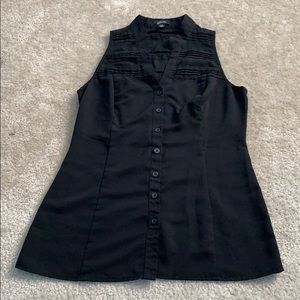 GUESS Women’s Black Button Down Blouse